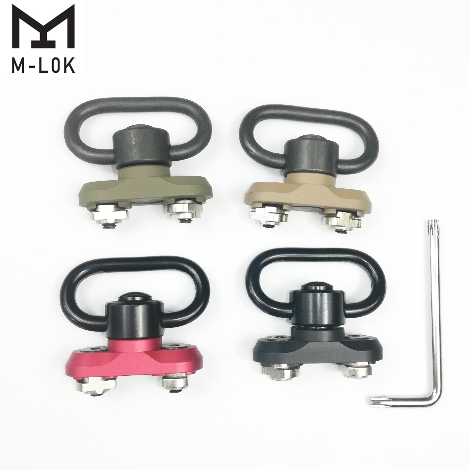QD Sling Swivel Adapter Mlok type Rail Mount Kit(QD Swivel Included) 4