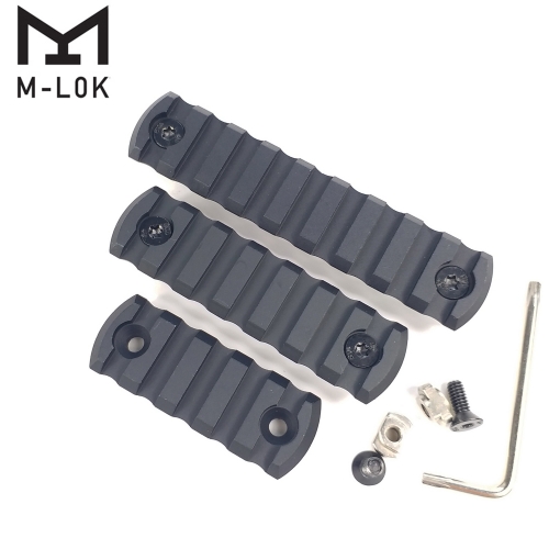 5,7,9 Slot Picatinny Weaver Rail Section For M-LOK Handguard (21mm)