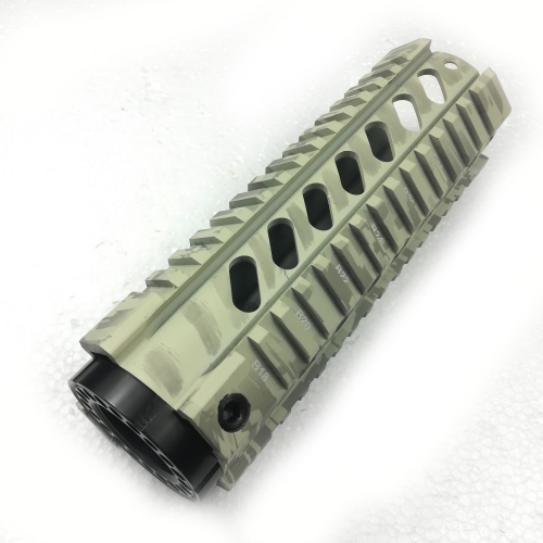 7 Inch Free Float Quad Rail Handguards For .223/5.56（AR15) System Camouflage (ACU) pattern