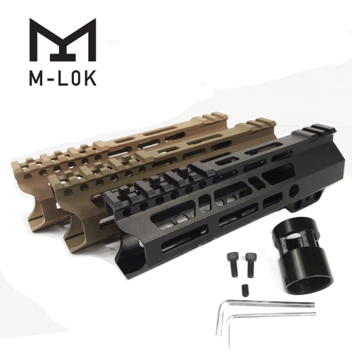 7 Inch Clamp Mount Type M-LOK Handguards Edge CNC Chamfering For AR15 (.223/5.56)