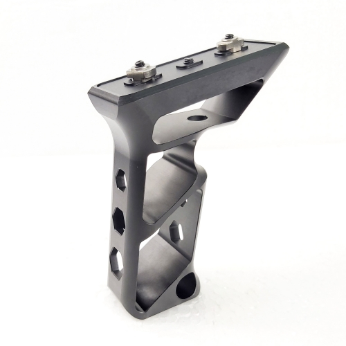 High Quality CNC Aluminum Forward Foregrip Angled Design M-Lok/Keymod Type Black Color