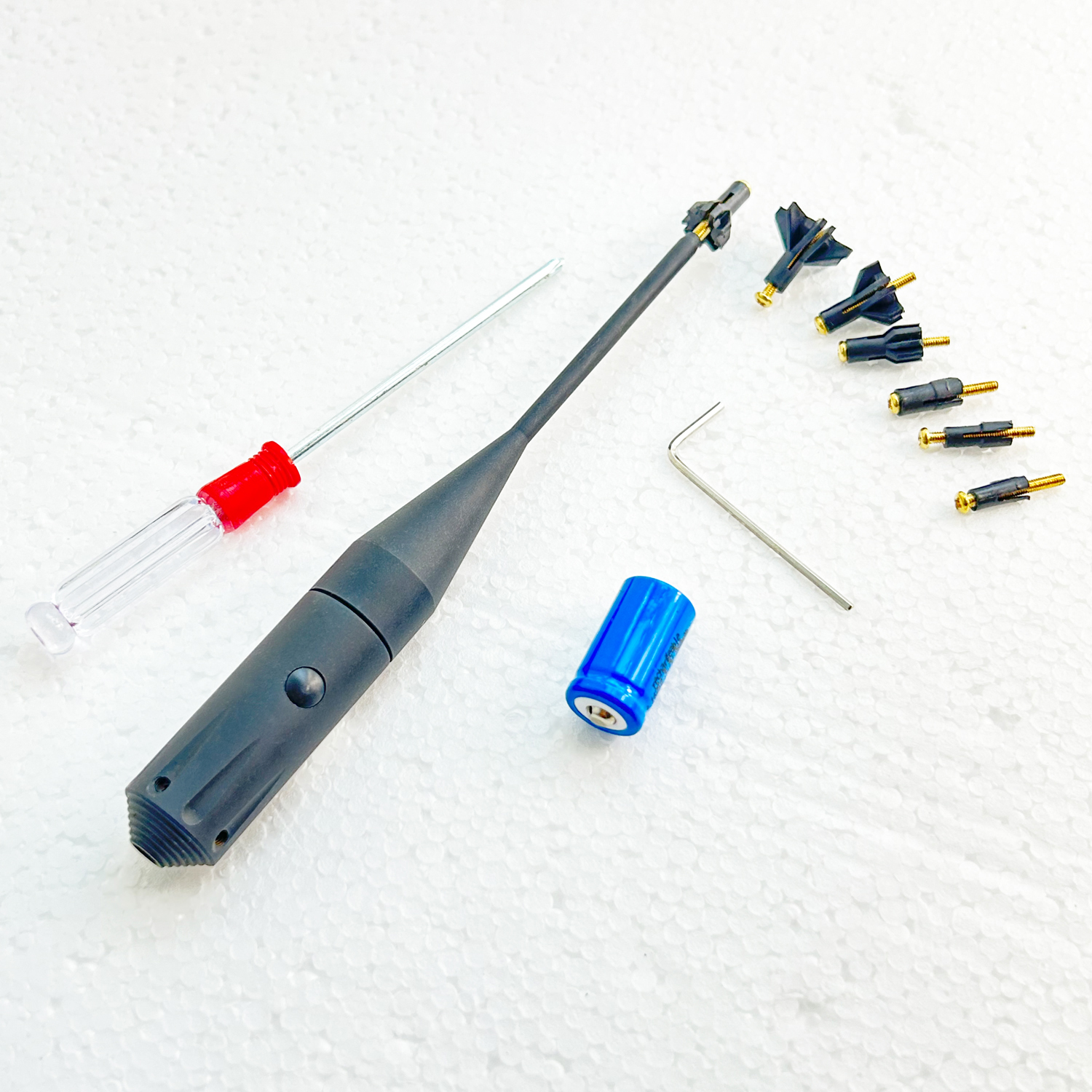 Red Laser Bore Sight Collimator With Quick Twist Activation fit for